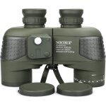 Jumelles nocoex 10x50 anti - bu�e �tanches avec t�l�m�tre et boussole pour navigation et observation