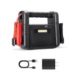 Jump starter 4000a peak - duoku - bloc dalimentation - pour batterie de voiture - booster portable avec ...