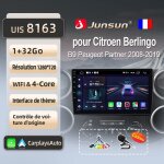 Litillbuly 1go 32go wifi adaptateur autoradio pour citroen berlingo b9 2008 - 2019 accessoire autoradio ...