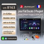 Junsun 2go 32go wifi adaptateur autoradio pour fiat ducato 3 2006 - 2022 accessoire autoradio android ...