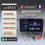 Litillbuly 4go 64go wifi adaptateur autoradio pour audi a3 8p 2003 2004 2005 - 2013 accessoire autoradio ...