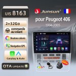 Litillbuly autoradio 2go 32go wifi pour peugeot 406 1994 - 2005 accessoire autoradio android voiture ...