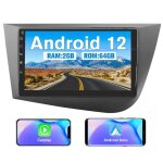 Junsun autoradio android 13 2go + 64go pour seat leon 2 mk2 (2005 - 2012) 9 �cran tactile avec carplay ...