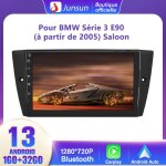 Junsun autoradio android 13 pour bmw series 3 e90 e91 e92 e93 avec 1go + 32go carplay gps wifi usb sd ...
