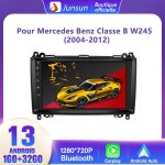 Junsun autoradio android 13 pour mercedes benz vito viano sprinter w639 classe b w245 w169 1go + 32go ...