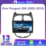 Junsun autoradio android 13 pour peugeot 206 (2002 - 2010) 1go + 32go 9 Écran tactile avec gps carplay ... Junsun autoradio android 13 pour peugeot 206 (2002 - 2010) 1go + 32go 9 Écran tactile avec gps carplay ...