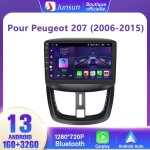 Junsun autoradio android 13 pour peugeot 207 (2006 - 2015) 1go + 32go carplay android auto 9 Écran tactile ... Junsun autoradio android 13 pour peugeot 207 (2006 - 2015) 1go + 32go carplay android auto 9 Écran tactile ...