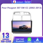 Junsun autoradio android 13 pour peugeot 307 307cc 307sw (2002 - 2013) avec 1go + 32go 9 Écran tactile ... Junsun autoradio android 13 pour peugeot 307 307cc 307sw (2002 - 2013) avec 1go + 32go 9 Écran tactile ...