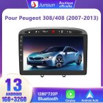Junsun autoradio android 13 pour peugeot 308 / 408 (2007 - 2013) 1go + 32go 9 écran tactile avec gps ... Junsun autoradio android 13 pour peugeot 308 / 408 (2007 - 2013) 1go + 32go 9 écran tactile avec gps ...