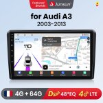 Junsun autoradio android12 pour audi a3 8p 2003 - 2013 carplay & android auto9 pouces cran tactile gps ...