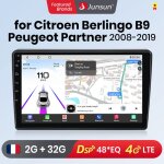 Autoradio - junsun - citroen berlingo b9 - 9 pouces - gps 4g - bluetooth 5. 0 Autoradio - junsun - citroen berlingo b9 - 9 pouces - gps 4g - bluetooth 5. 0