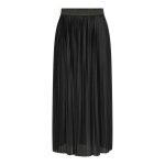 Jupe longue plisse noire boa ceinture lastique femme jdy