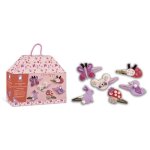 6 barrettes a creer - flower