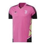 Juventus maillot training rose homme adidas condivo pro 22 / 23
