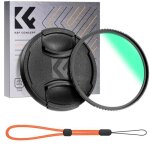 K&f concept filtre de protection dobjectif mcuv 67 mm avec capuchon dobjectif verre optique ultra fin ...