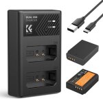 K&f concept lp - e10 ensemble batterie et chargeur dappareil photo pour canon eos 1100d 1300d 1500d 1200d ...