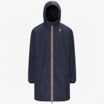 K - way - le vrai 4. 0 eiffel east warm - parka impermeable unisexe - k89 depht blue - xxl