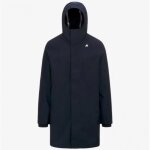 K - way - thomas bonded - parka longue pour homme - a2b blue depht - blue depht - xl
