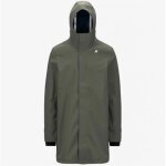 K - way - thomas bonded - parka longue pour homme - af0 green blackish - blue depht - xl