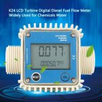 K24 lcd compteur digital pro k24 dbitmtre de carburant pour produits chimiques eau (bleue)