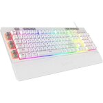 K512 shiva rgb clavier de jeu à membrane rétroéclairé avec touches multimédia interrupteur linéaire à ... K512 shiva rgb clavier de jeu à membrane rétroéclairé avec touches multimédia interrupteur linéaire à ...