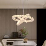 K9 crystal chandelier led plafonnier pendentif living room kitchen 58w K9 crystal chandelier led plafonnier pendentif living room kitchen 58w
