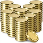 Kadax 100x bouchons de couvercle fi 53 pour pots bouteilles bouchons de pots