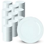 Kadax lot de 100 bouchons mtal blanc fi38 pour bouteilles et bocaux