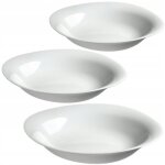 Kadax assiette creuse 23 cm blanc 3 pcs Kadax assiette creuse 23 cm blanc 3 pcs