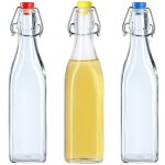 Kadax bouteille en verre de 500ml avec bouchon hermtique pour la conservation des boissons parfaite ...