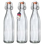 Kadax bouteille en verre de 750ml avec bouchon hermtique pour la conservation des boissons parfaite ...
