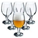 Kadax chopes � bi�re et verres � boissons 400ml 6 pcs