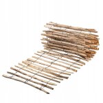 Kadax cloture a piquets en bois de noisetier pour jardin ganivelle naturelle et durable pour delimitation ... Kadax cloture a piquets en bois de noisetier pour jardin ganivelle naturelle et durable pour delimitation ...