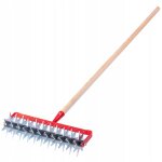 Kadax cultivateur manuel conditionneur de sol a�rateur de jardin 145cm rotatif