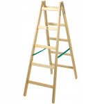 Kadax escabeau pliable en bois �chelle � structure robuste et s�curis�e con�ue pour un acc�s confortable ...