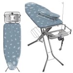 Kadax grande table  repasser complte 130x48cm avec support fer + serviette