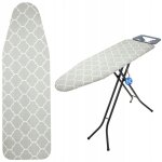 Kadax housse de planche 132x48cm repassage support extensible gris Kadax housse de planche 132x48cm repassage support extensible gris