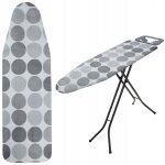Kadax housse de table  repasser avec cordon de serrage pour un repassage plus rapide en coton cercle ...