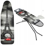 Kadax housse de table à repasser extensible 148x52cm tour eiffel Kadax housse de table à repasser extensible 148x52cm tour eiffel
