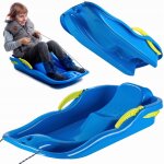 Kadax luge en plastique - 85 x 40 x 18 cm - avec freins - luge pour enfants - luge moderne - luge  neige ...