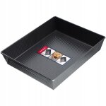 Kadax moule à gâteau rectangulaire grand moule à pâtisserie avec revêtement antiadhésif et bords hauts ... Kadax moule à gâteau rectangulaire grand moule à pâtisserie avec revêtement antiadhésif et bords hauts ...