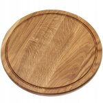 Kadax planche � d�couper ronde en ch�ne plateau de service en bois pour une pr�sentation de fromages ...