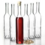 Kadax primavera lot de 6 bouteilles en verre avec bouchon en lige transparentes  remplir pour boissons ...