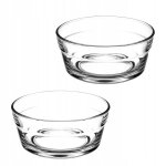 Kadax saladier bols de service en verre bols � fruits bols � dessert transparents diam�tre : 125 cm lot ...