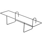 Kadax support de suspension en m�tal pour jardini�re de balcon et pots de fleurs 60 cm noir