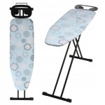 Kadax table à repasser 120 x 38 cm planche à repasser pliable avec housse en coton support pour fer (bleu) ... Kadax table à repasser 120 x 38 cm planche à repasser pliable avec housse en coton support pour fer (bleu) ...