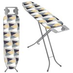 Kadax table  repasser pour centrale vapeur planche pliable avec housse en coton support de fer 114 x ...