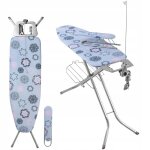 Kadax table � repasser pour centrale vapeur avec support pour fer prise de courant �tag�re et hauteur ...