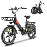 Kaisda v�lo �lectrique vae pliable 20? - moteur 350w double batterie 36v / 10. 4ah - autonomie 90km - ...