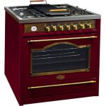 Cuisinire lectrique  gaz - kaiser - hge 93555 rotem - 90 cm - 5 foyers  gaz - autonettoyage catalytique ...